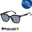 サングラス 偏光 POLAROID ポラロイド PLD PLDCN 0090/F/S-65-D51 C3 ブラック ブルー カラーレンズ ブルー偏光 偏光サング...
