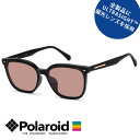 サングラス 偏光 POLAROID ポラロイド PLDCN 0090/F/S-65-QFU 0F ブラック ピンク カラーレンズ ブルー偏光 偏光サングラス P...