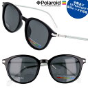 POLAROID ポラロイド PLD4148/G/S/X 807M9 ブラック クリア 偏光サングラス Polarized UltraSight 偏光 サングラ...