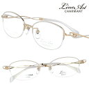 ラインアート シャルマン メガネ LineArt xl 1650 wh 51サイズ ホワイト レディース 女性 用 おすすめ 高級 眼鏡 綺麗 きれい かわいい...