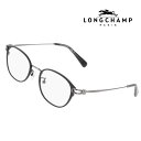 メガネ レディース ロンシャン LONGCHAMP LO2177LBJ 002 サテン ブラック チタン チタニウム 軽量 ローブリッジ フィット Low Br...