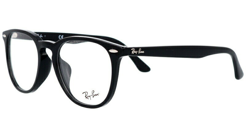 レイバン rb7159f-2000 ブラック 黒 52□20 rayban 正規品 国内正規 LUXOTTICA 保証書付き RayBan ray-ban 眼鏡 メガネ フレーム お洒落 送料無料 男女兼用 ユニセックス おすすめ 社会人 マスクに合う 定番 芸能人 有名人 愛用 セレブ イメチェン クール ビジネス 必需品