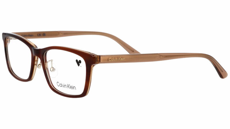Calvin Klein カルバンクライン CK23530LB 226 クリアブラウン 国内正規品 眼鏡 メガネ 眼鏡フレーム メガネフレーム シーケー ck ブランド お洒落 オシャレ シンプル ビジネス 知的 メンズ レディース 男性 女性 ギフト プレゼント 送料無料