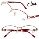 メガネ カザール CAZAL mod .1213-002 ゴールド ワインレッド チタニウム 軽量 お洒落 おしゃれ プレゼント 贈り物 眼鏡 眼鏡フレーム メ...