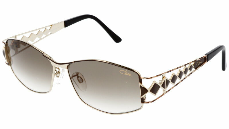 サングラス カザール CAZAL mod 9098-002 ブラウン ハーフ ゴールド チタン 国内正規品 ブランド 高級 サングラス 芸能人 UVカット 紫外線カット 20代 30代 40代 50代 プレゼント 贈り物 高級サングラス 個性的 ラグジュアリー おすすめ イチオシ 送料無料