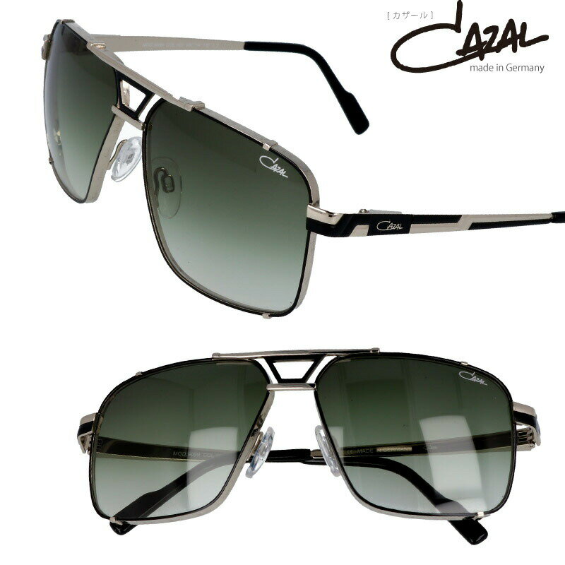 Cazal カザール Mod9099 002 ブラック シルバー 国内正規品 ブランド 高級 Cazal サングラス 芸能人 Uvカット 紫外線カット 男性用 女性用 ユニセックス 代 30代 40代 50代 プレゼント 贈り物 メンズサングラス レディースサングラス 高級サングラス 8mart The Japan