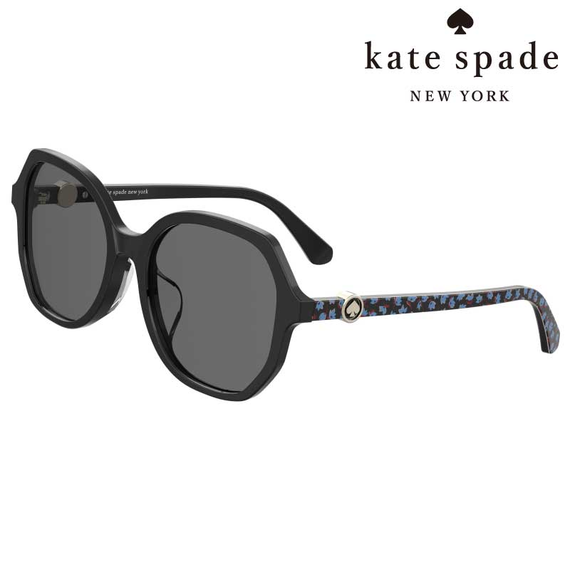 ケイト・スペード ニューヨーク サングラス レディース kate spade new york ケイトスペード サングラス 偏光サングラス LOURDES/F/S 3H2 M9 57サイズ レディース 女性用 可愛い お洒落 10代 20代 30代 40代 入学祝い 卒業祝い プレゼント 贈り物 小物 紫外線カット UVカット 黄砂 日焼け対策 紫外線対策 スペードマーク 送料無料