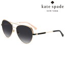 ケイト・スペード ニューヨーク サングラス レディース kate spade new york ケイトスペード サングラス KATALINA/G/S J5G 9O 59サイズ レディース 女性用 可愛い お洒落 10代 20代 30代 40代 入学祝い 卒業祝い プレゼント 贈り物 小物 紫外線カット UVカット 黄砂 日焼け対策 紫外線対策 スペードマーク 送料無料