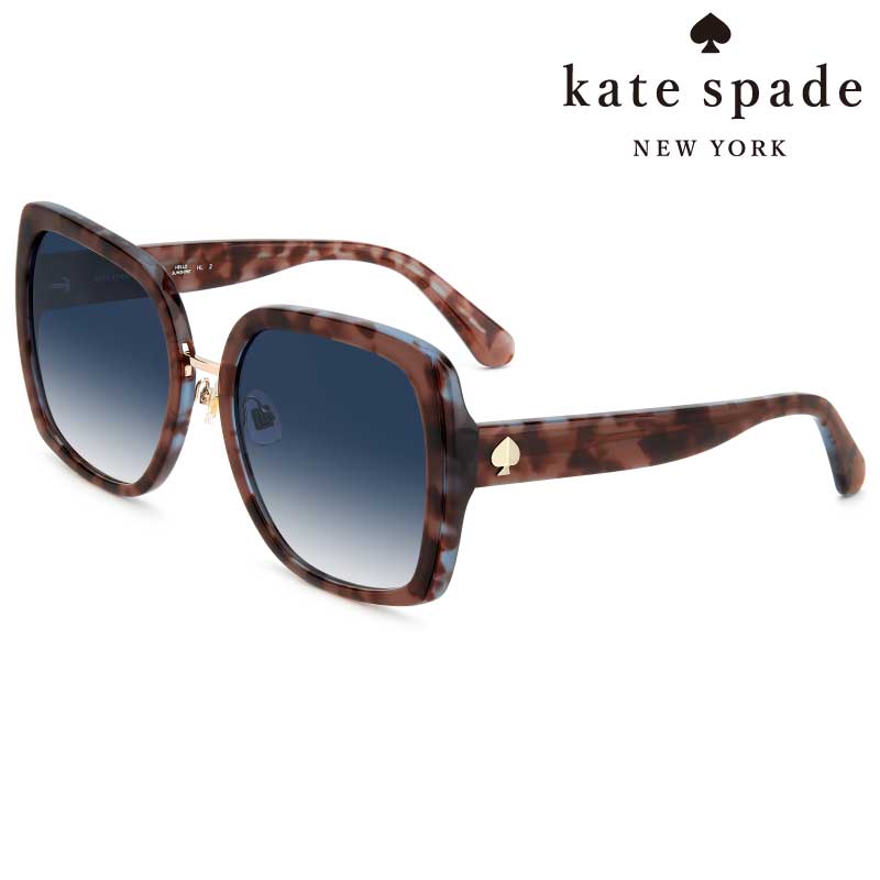 楽天メガネサングラスのDOURAKUkate spade new york ケイトスペード サングラス KIMBER/G/S JBW I4 56サイズ レディース 女性用 可愛い お洒落 10代 20代 30代 40代 入学祝い 卒業祝い プレゼント 贈り物 小物 紫外線カット UVカット 黄砂 日焼け対策 紫外線対策 スペードマーク 送料無料