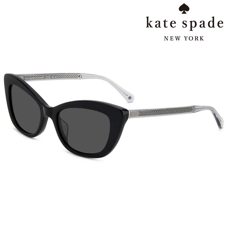 ケイト・スペード ニューヨーク サングラス レディース kate spade new york ケイトスペード サングラス MERIDA/G/S 807 IR 54サイズ レディース 女性用 可愛い お洒落 10代 20代 30代 40代 入学祝い 卒業祝い プレゼント 贈り物 小物 紫外線カット UVカット 黄砂 日焼け対策 紫外線対策 スペードマーク 送料無料