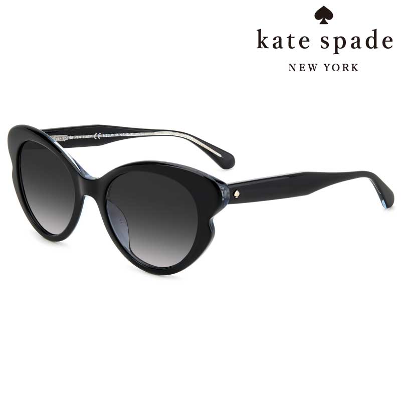 ケイト・スペード ニューヨーク サングラス レディース kate spade new york ケイトスペード サングラス ELINA/G/S 807 9O 53サイズ レディース 女性用 可愛い お洒落 10代 20代 30代 40代 入学祝い 卒業祝い プレゼント 贈り物 小物 紫外線カット UVカット 黄砂 日焼け対策 紫外線対策 スペードマーク 送料無料