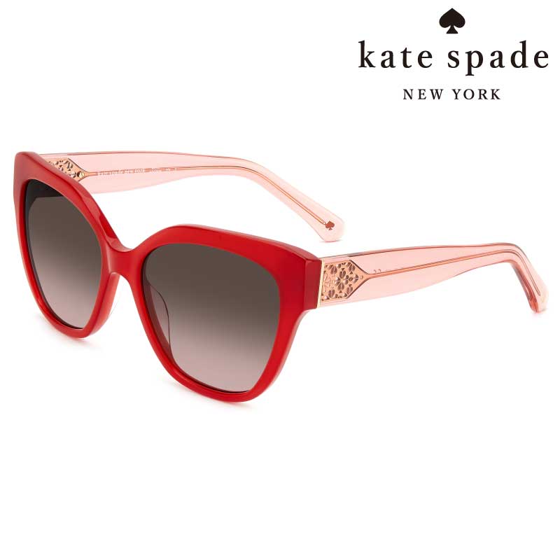 楽天メガネサングラスのDOURAKUkate spade new york ケイトスペード サングラス SAVANNA/G/S C9A HA 57サイズ レディース 女性用 可愛い お洒落 10代 20代 30代 40代 入学祝い 卒業祝い プレゼント 贈り物 小物 紫外線カット UVカット 黄砂 日焼け対策 紫外線対策 スペードマーク 送料無料