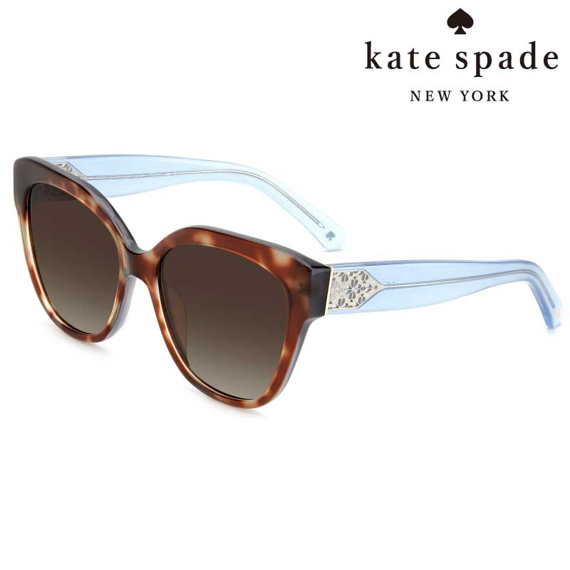 ケイト・スペード ニューヨーク サングラス レディース kate spade new york ケイトスペード サングラス SAVANNA/G/S IPR HA 57サイズ レディース 女性用 可愛い お洒落 10代 20代 30代 40代 入学祝い 卒業祝い プレゼント 贈り物 小物 紫外線カット UVカット 黄砂 日焼け対策 紫外線対策 スペードマーク 送料無料