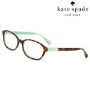 メガネ kate spade newyork ケイト・スペード ニューヨーク KS ADALI 2 FJ PHW 53サイズ ブラウンデミ ハバナ グリーン レ...