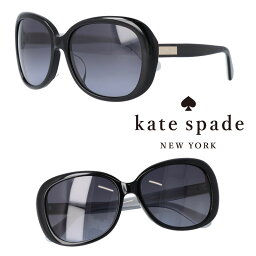 ケイト・スペード ニューヨーク サングラス（レディース） kate spade ケイトスペード サングラス akiko9ht9o　ブラック 国内正規品 UVカット 紫外線カット おしゃれ ユニセックス メンズ レディース ブランドサングラス レディース