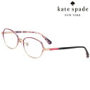 メガネ kate spade newyork ケイト・スペード ニューヨーク KS JOLISA 2 FJ 35J 52サイズ ピンク ローズゴールド レディー...