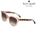 サングラス kate spade new york ケイトスペード レディース KS JORJA 2/F/S 733 HA 53サイズ クリア ピーチ ブラウン...