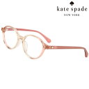 メガネ kate spade newyork ケイト・スペード ニューヨーク KS KARLIE 2/FJ 733 49サイズ クリア ピーチ ピンク レディー...