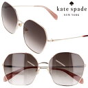 kate spade new york ケイトスペード KENNA/G/S AU2HA ゴールド ピンク レディース 女性用 可愛い お洒落 10代 20代 30代 40代 入学祝い 卒業祝い プレゼント 贈り物 小物 紫外線カット UVカット 黄砂 日焼け対策 スペードマーク 送料無料