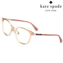 メガネ kate spade newyork ケイト・スペード ニューヨーク KS MYRNA 2/FJ 733 50サイズ クリア ピーチ ピンク レディース...
