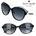 kate spade new york ケイトスペード VONNIE/F/S 8079O ブラック ゴールド レディース 女性用 可愛い お洒落 10代 20代 30代 40代 入学祝い 卒業祝い プレゼント 贈り物 小物 紫外線カット UVカット 黄砂 日焼け対策 スペードマーク 送料無料