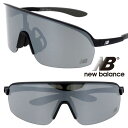 new balance サングラス 偏光 NB08112 C01P ブラック ダークグレー ミラーレンズ NB ニューバランス スポーツサングラス 偏光サングラ...