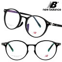 メガネ new balance ニューバランス NBO09424Z C01 ブラック 黒 黒縁 眼鏡 フレーム メガネフレーム 度付き 可 度なし メンズ レデ...