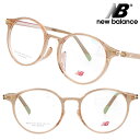 メガネ new balance ニューバランス NBO09424Z C03 クリアオレンジ 眼鏡 フレーム メガネフレーム 度付き 可 度なし メンズ レディー...