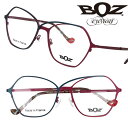 BOZ ボズ メガネ NATALIA Col 7020 55□16 ネイビー ローズレッド made in france フランス製 ハンドメイド 眼鏡 メガネ...