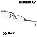 バーバリー メガネ メンズ メガネ バーバリー BURBERRY BE 1288TD1091 55サイズ ダークグレー Brunel burberry 眼鏡 フレーム メンズ 男性用 紳士用 ハイブランド バーバリーチェック お洒落 オシャレ プレゼント ロゴ 20代 30代 40代 50代 60代 チタニウム 常務 軽量 ハーフリム 送料無料