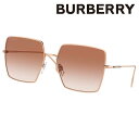 バーバリー サングラス BURBERRY BE3133 133713 58 Daphne ローズゴールド ピンク グラデーション UVカット 紫外線カット 紫外線対策 burberry ブランドサングラス ファッション レディース 女性用 送料無料