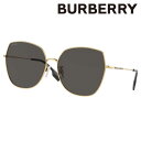 バーバリー サングラス BURBERRY BE3136D 101787 60 ゴールド ダークグレー UVカット 紫外線カット 紫外線対策 burberry ブランドサングラス レディース 女性用 送料無料