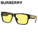 バーバリー サングラス BURBERRY BE4358 300185 57 Knight ブラック イエロー UVカット 紫外線カット 紫外線対策 burber...
