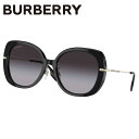 バーバリー バーバリー サングラス BURBERRY BE4374F 30018G 55 Eugenie ブラック ライトゴールド グレー グラデーション UVカット 紫外線カット 紫外線対策 アジアンフィット burberry ブランドサングラス レディース 女性用 送料無料