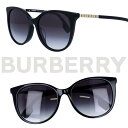 バーバリー サングラス BURBERRY b4333-f 30018g ブラック 黒 burberry Made In Italy UVカット ブランドサングラ...