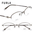 FURLA フルラ vfu611j 0487 グレー 眼鏡 メガネ メガネフレーム おしゃれ きれい 可愛い かわいい 上品 チタン レディース 女性用 ギフト...
