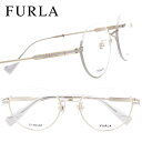 FURLA フルラ 正規品 vfu797j-0i88 アンダーリム 眼鏡 メガネ メガネフレーム おしゃれ 可愛い かわいい 上品 チタン レディース 女性用 ...