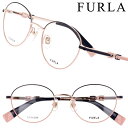 メガネ レディース フルラ FURLA VFU965J 0S45 ネイビー ピンク ピンクゴールド 眼鏡 メガネフレーム 眼鏡フレーム 度付き 可 度なし チタン おしゃれ かわいい 女性用 小さめ ボストン ブランド眼鏡 芸能人 愛用 着用 伊達メガネ レンズ交換 送料無料 ケース付き