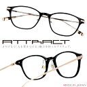 ATTRACT メガネ apc1411 blk ブラック 黒 アトラクト 眼鏡 プラスチック メンズ レディース 男性用 女性用 ギフト プレゼント 送料無料 ...