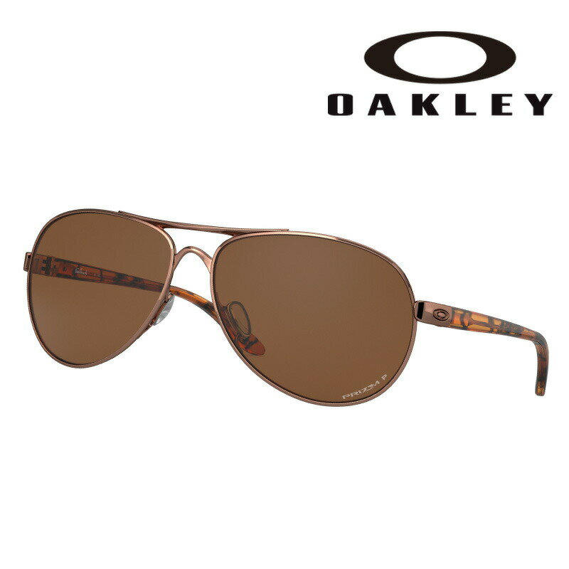 サングラス オークリー OAKLEY oo 4079 31 偏光サングラス FEEDBACK ピンクゴールド ブラウン サングラス UVカット 紫外線カット 日...
