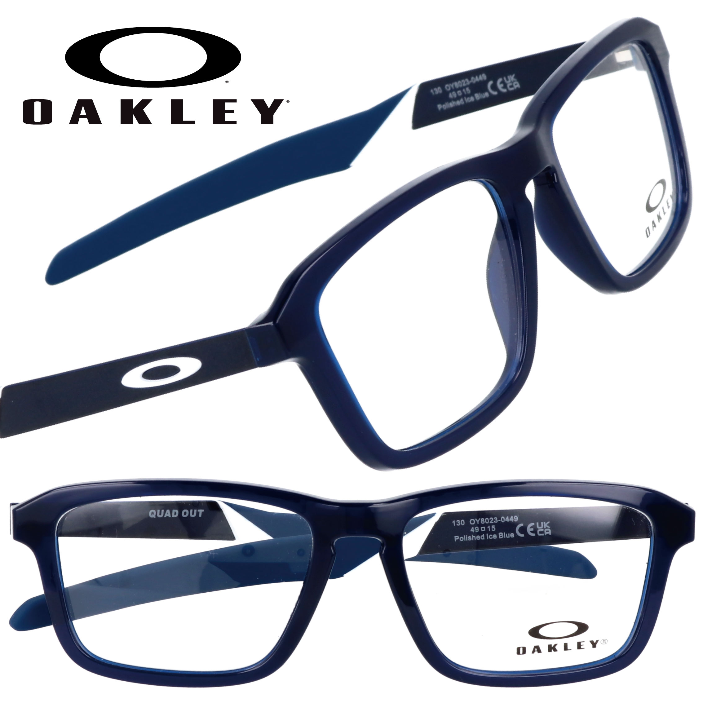 メガネ オークリー OAKLEY ox OY8023 0449 QUADOUT クラッドアウト クリ