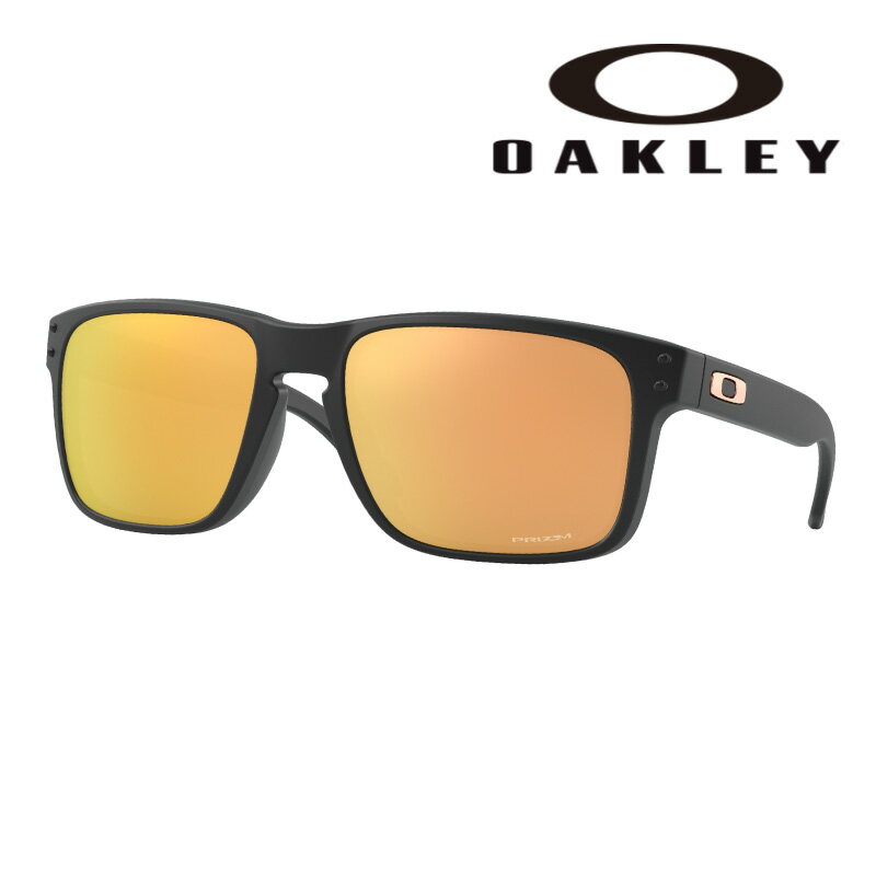 サングラス オークリー OAKLEY oo 9244 49 HOLBRK マットブラック オレンジ サングラス UVカット 紫外線カット O-Matter オー...