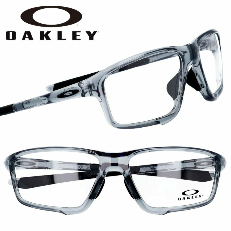 オークリー メガネ レディース メガネ オークリー OAKLEY ox 8080 0458 CROSSLINKZERO クロスリンクゼロ ネイビー 眼鏡 フレーム プラスチック ステンレススチール 男性 スポーツ 軽量 スタイリッシュ 機能的 お洒落 伊達メガネ oakleyメンズ レディース 送料無料