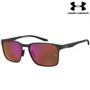 サングラス アンダーアーマー UNDER ARMOUR UA ASSIST MTL G 57 807 UZ ブラック スポーツブランド サングラス UVカット ...