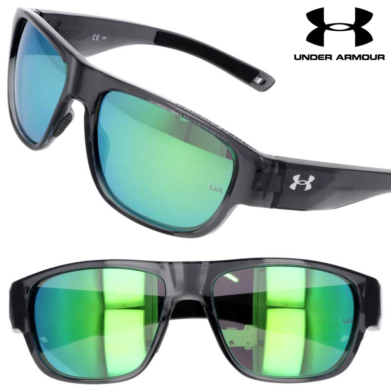サングラス アンダーアーマー UNDER ARMOUR ua scorcher cblz9 クリアグレー スポーツブランド UVカット 紫外線カット 紫外線対策 釣り スポーツ スポーツ観戦 ランニング ジョギング サイクリング プレゼント 贈り物 メンズ レディース 男性用 女性用