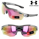 サングラス アンダーアーマー UNDER ARMOUR ua yard pro jr 63mpc ヤードプロジュニア クリアマットグレー ピンク スポーツブランド サングラス UVカット 紫外線カット ジュニア ユース キッズ 子供用 ミラーレンズ スポーツ 野球 観戦 男性用 女性用 メンズ レディース