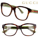 GUCCI グッチ 眼鏡 GG0038on 002 ブラウンデミ べっ甲 メガネ おしゃれ ブランド ハイブランド エレガント ゴージャス ラグジュアリー プレ...