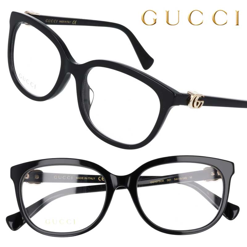 GUCCI Ob` ዾ gg1075oa 001 ubN  Kl  uh nCuh fp GKg S[WX OWA[ v[g Mtg LO J 20 30 40 50 Y fB[X rWlX mI  f made in italy