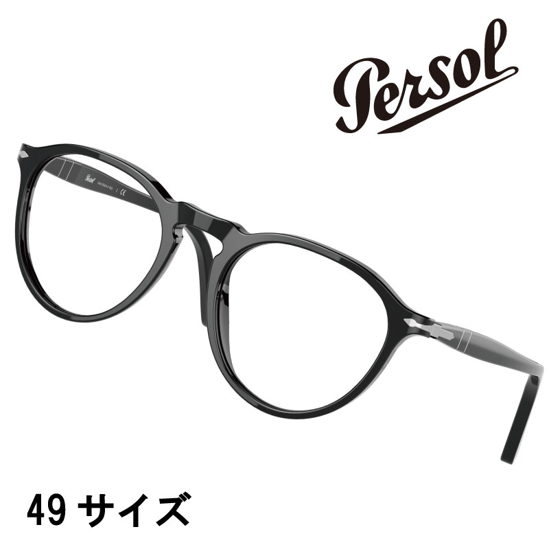 Persol y\[ 3286-v 95 49TCY ubN BLACK ዾ Kl t[ Y persol 3286V 20 30 40 50 hand made in italy 