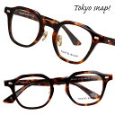 TOKYO SNAP トウキョウスナップ トーキョースナップ メガネ レディース メンズ 正規品 TSP-1311 col.5 デミ ブラウン 47サイズ 度付...